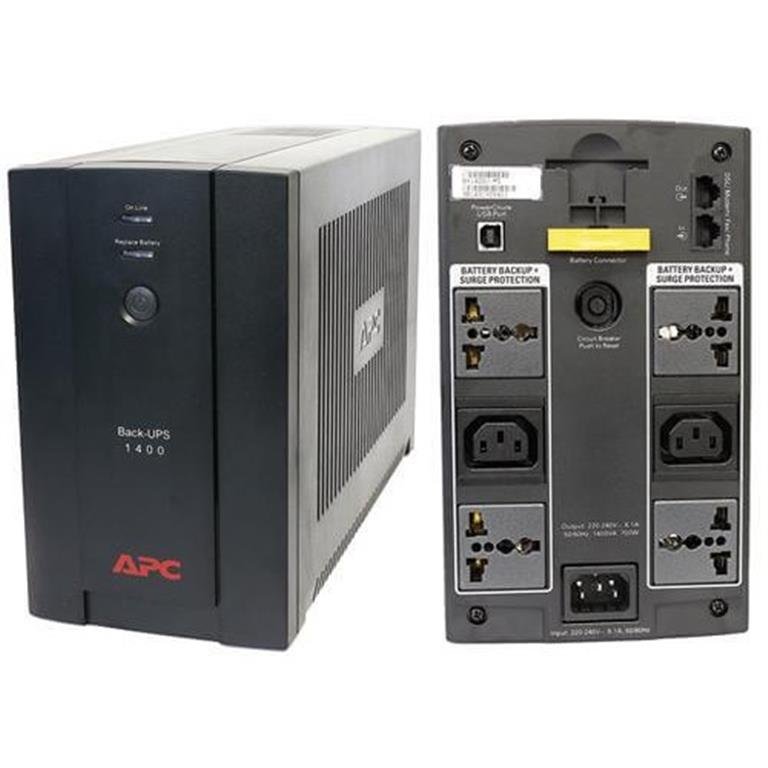 UPS APC BACK-UPS BX1400U-MS, CON AVR, PUERTO USB